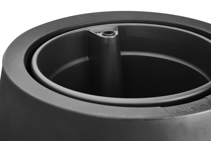 june split high 46cm schwarz